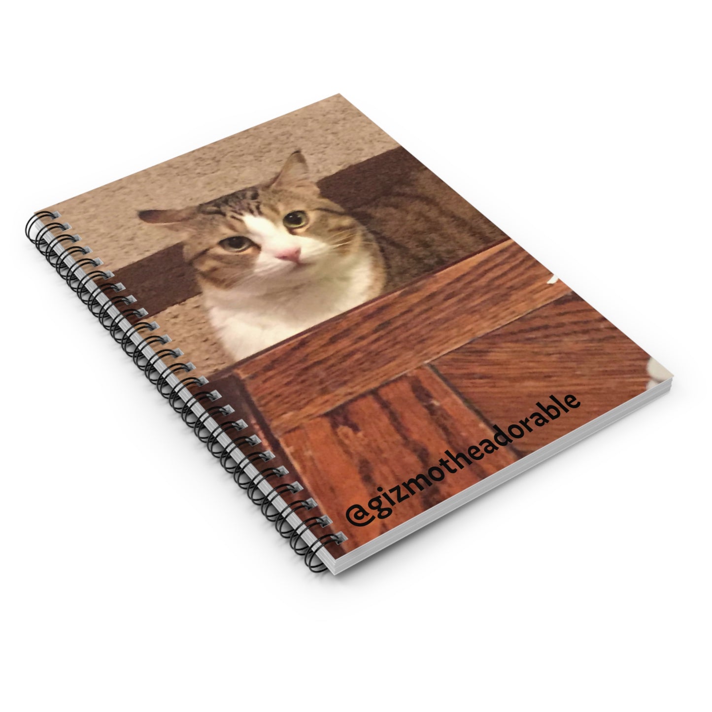 Adorable Cat Spiral Notebook - Ruled Line for Cat Lovers, Fun Journals, Cute Notebooks, Pet Lover Gifts, Office Supplies, Back to School