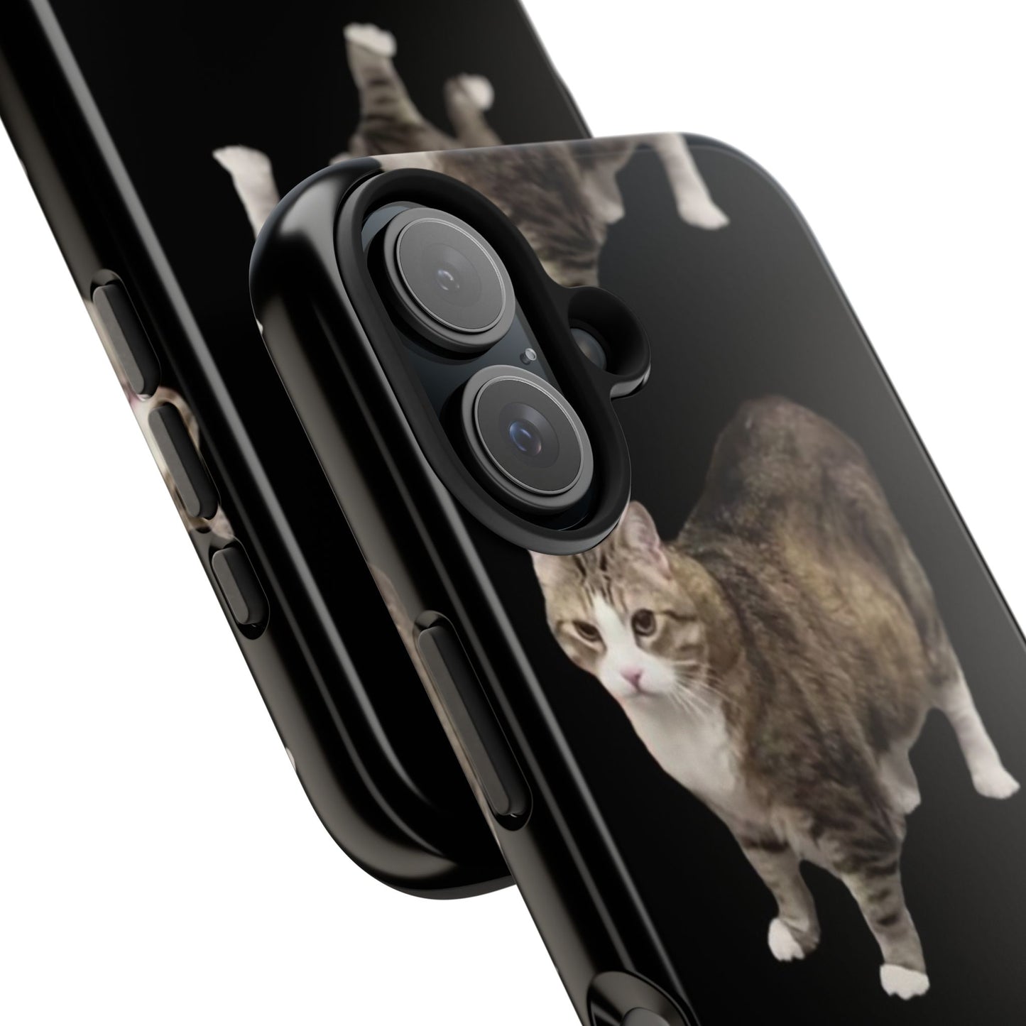 Cute Cat Tough Phone Case, Cat Lovers Phone Cover, Gift for Pet Owners, Unique Cat Art, Durable Case for All Occasions
