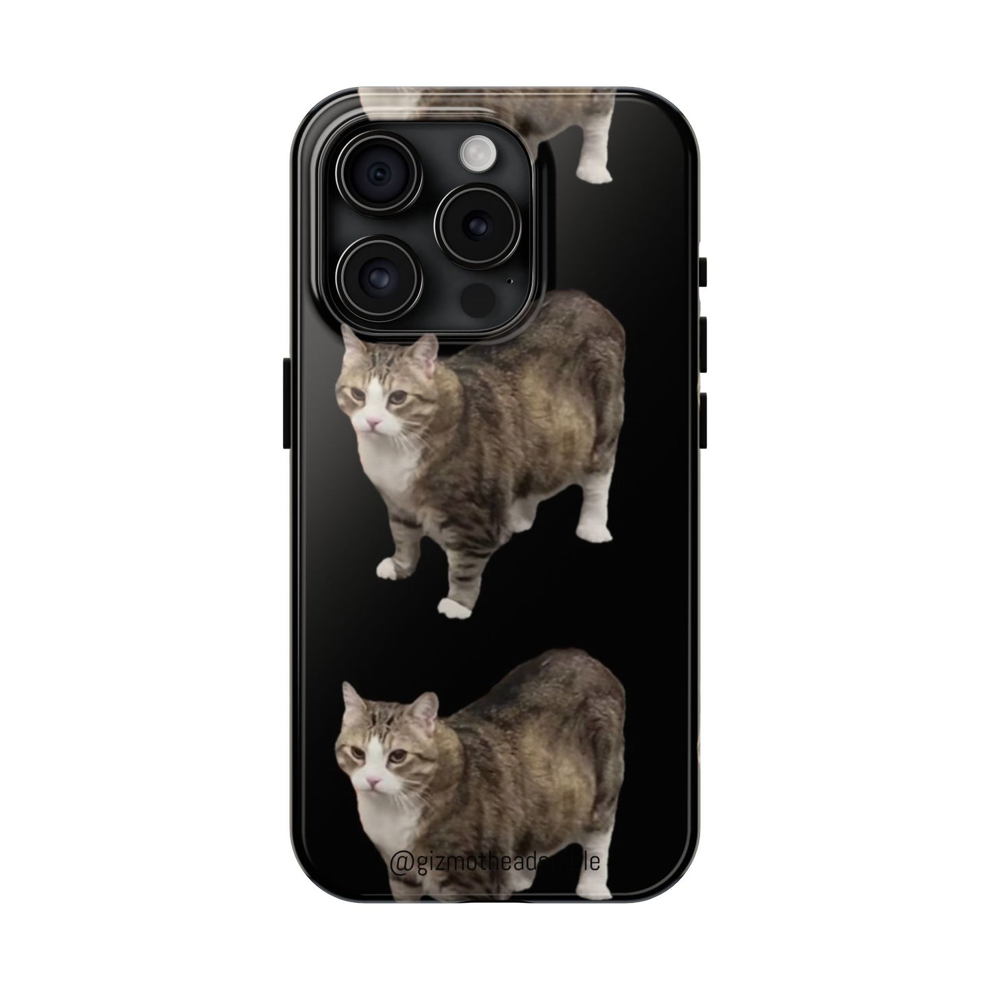Cute Cat Tough Phone Case, Cat Lovers Phone Cover, Gift for Pet Owners, Unique Cat Art, Durable Case for All Occasions