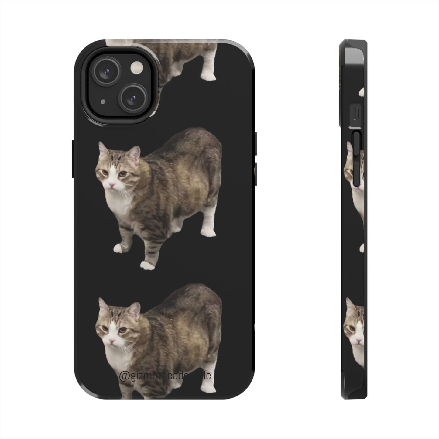 Cute Cat Tough Phone Case, Cat Lovers Phone Cover, Gift for Pet Owners, Unique Cat Art, Durable Case for All Occasions