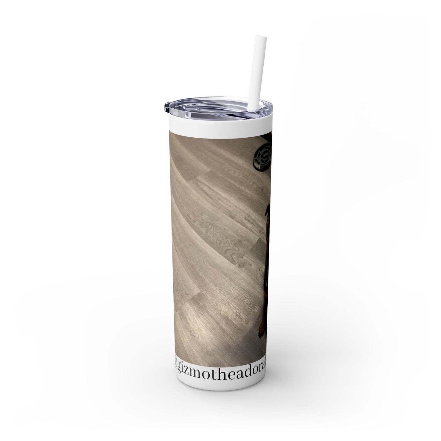 Skinny Tumbler with Straw, 20oz