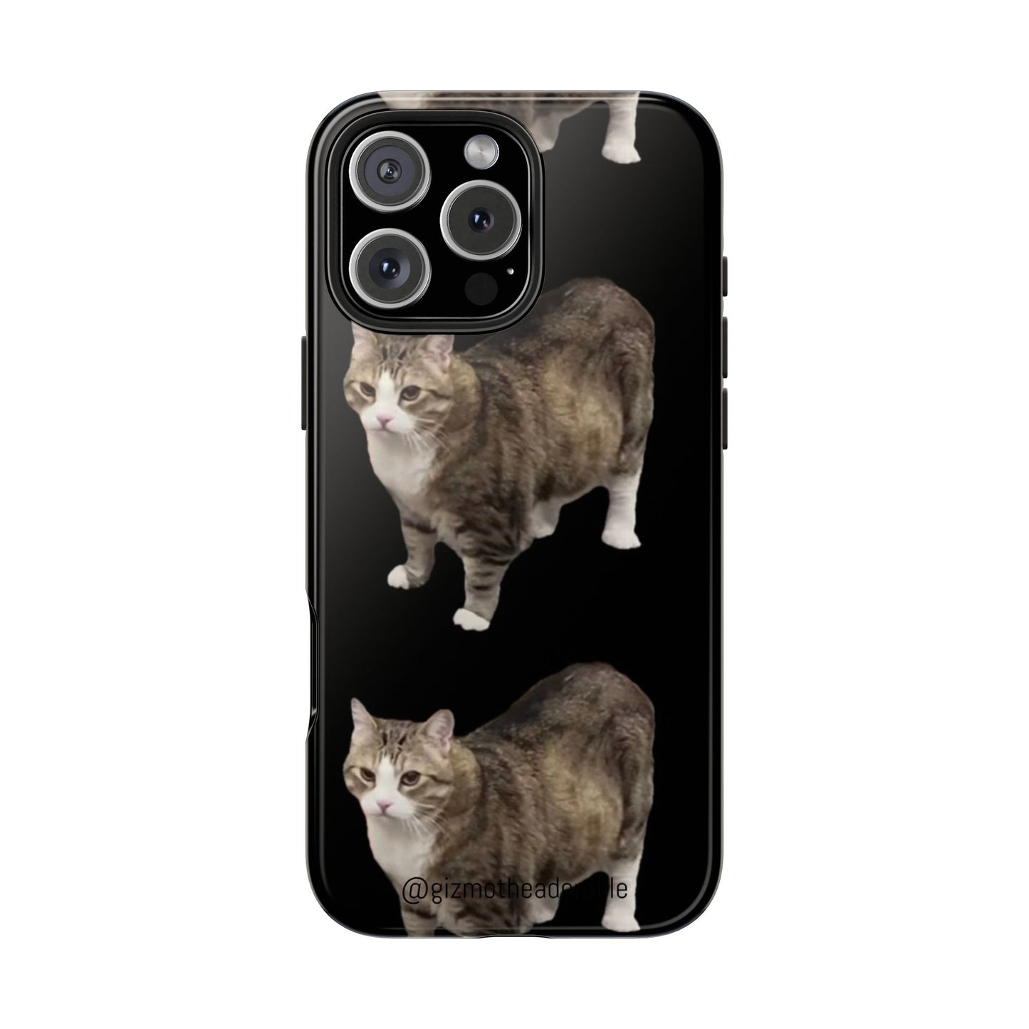 Cute Cat Tough Phone Case, Cat Lovers Phone Cover, Gift for Pet Owners, Unique Cat Art, Durable Case for All Occasions