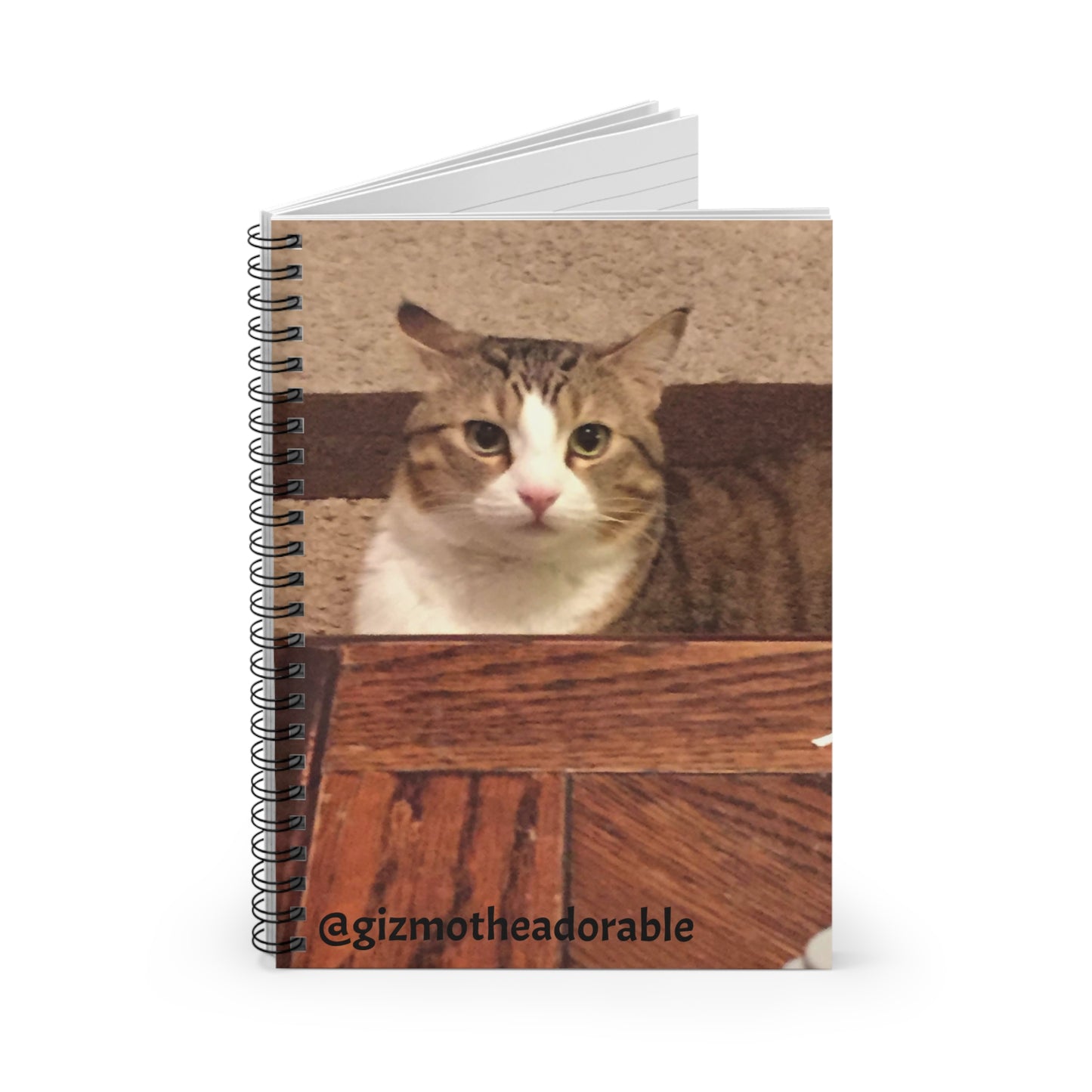 Adorable Cat Spiral Notebook - Ruled Line for Cat Lovers, Fun Journals, Cute Notebooks, Pet Lover Gifts, Office Supplies, Back to School
