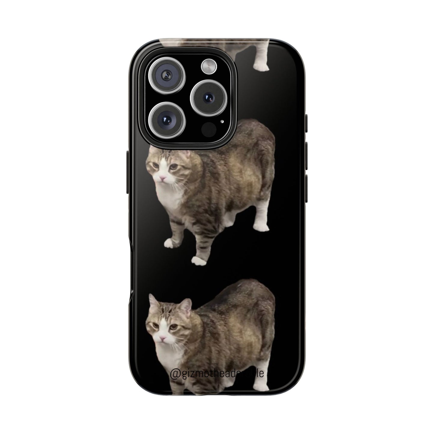 Cute Cat Tough Phone Case, Cat Lovers Phone Cover, Gift for Pet Owners, Unique Cat Art, Durable Case for All Occasions