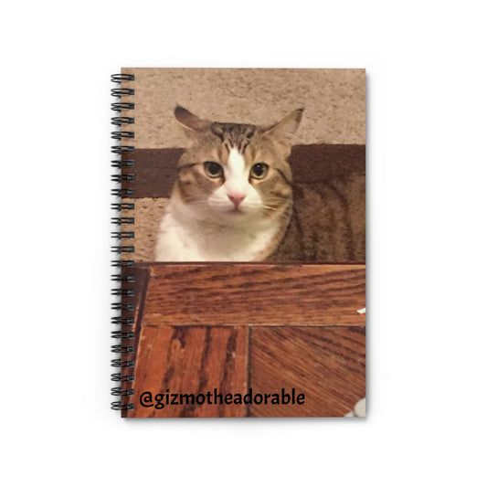 Adorable Cat Spiral Notebook - Ruled Line for Cat Lovers, Fun Journals, Cute Notebooks, Pet Lover Gifts, Office Supplies, Back to School