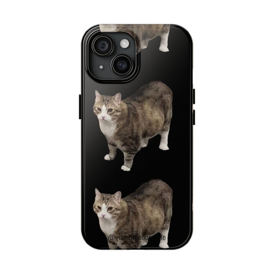 Cute Cat Tough Phone Case, Cat Lovers Phone Cover, Gift for Pet Owners, Unique Cat Art, Durable Case for All Occasions